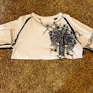 Mens Affliction long sleeve shirt
